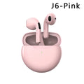 TWS Pro 6 Earphone Bluetooth Headphones with Mic 9D Stereo Hifi Earbuds for Xiaomi Samsung Android Wireless Bluetooth Headset